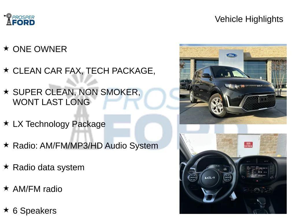 used 2023 Kia Soul car, priced at $15,995