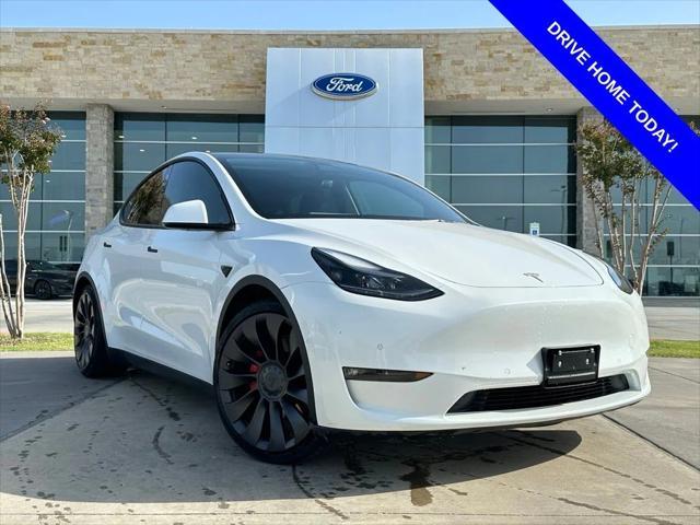 used 2021 Tesla Model Y car, priced at $29,750