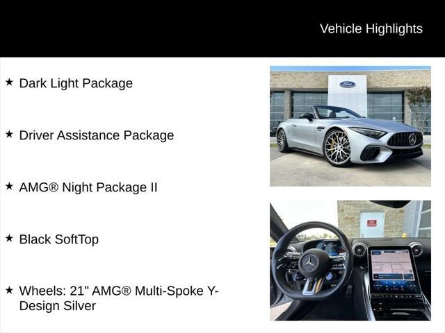 used 2022 Mercedes-Benz AMG SL 63 car, priced at $99,699