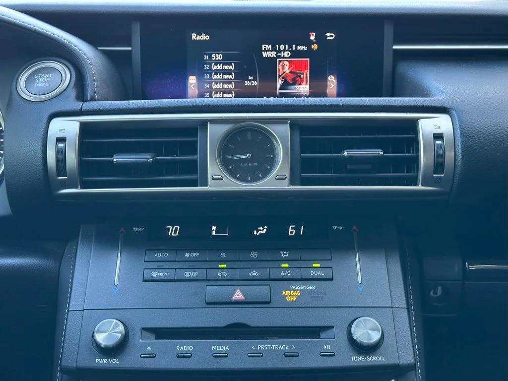 used 2016 Lexus IS 200t car, priced at $19,395