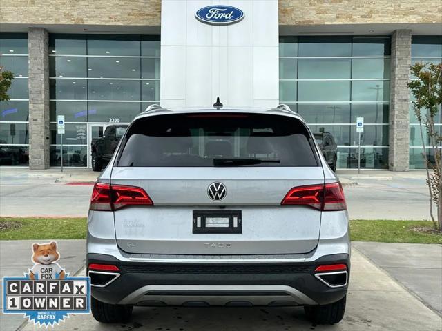 used 2023 Volkswagen Taos car, priced at $19,295