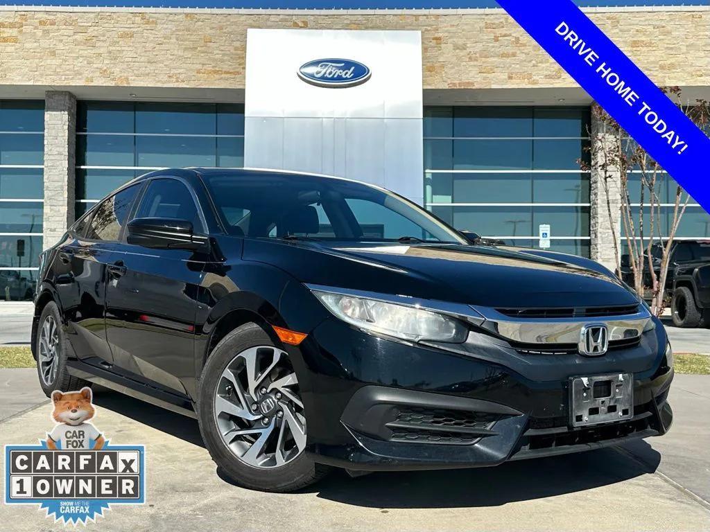used 2016 Honda Civic car, priced at $15,250