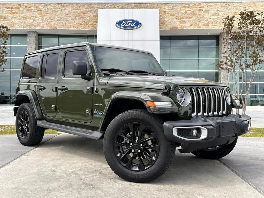 used 2021 Jeep Wrangler Unlimited 4xe car, priced at $35,996