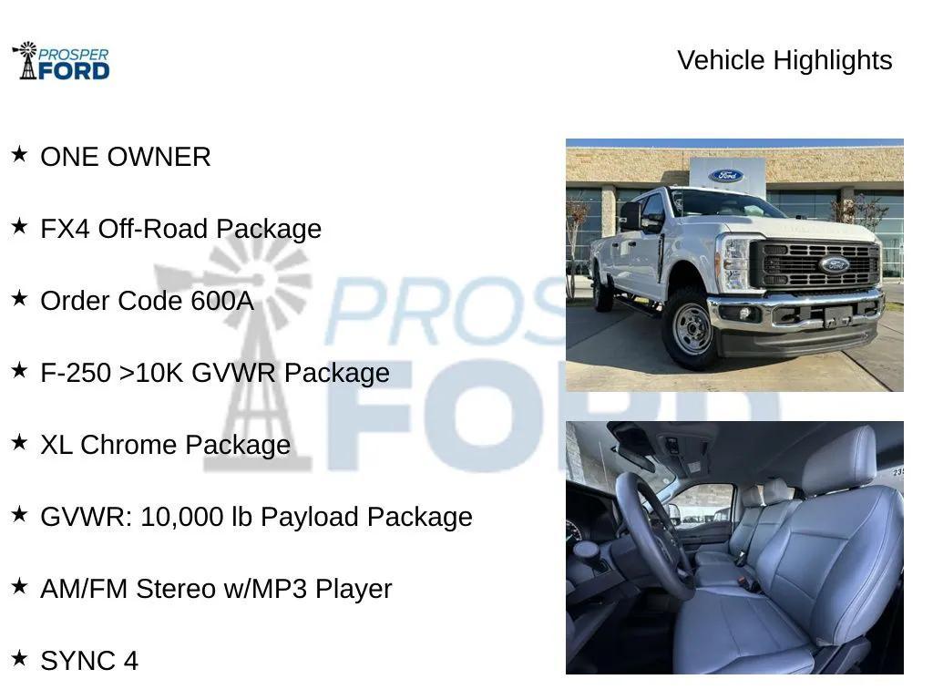 used 2023 Ford F-250 car, priced at $45,290