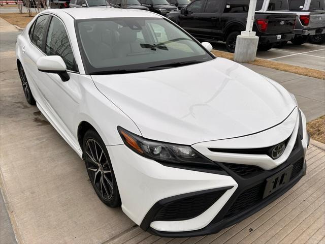 used 2021 Toyota Camry car, priced at $19,500