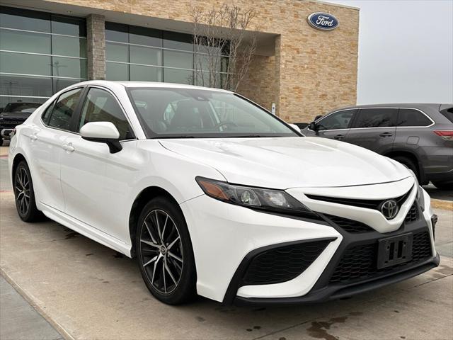 used 2021 Toyota Camry car, priced at $19,500