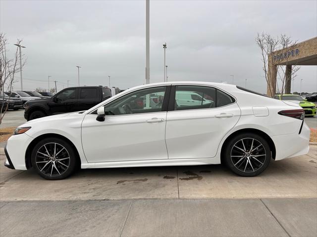 used 2021 Toyota Camry car, priced at $19,500