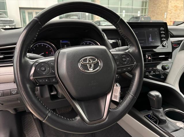 used 2021 Toyota Camry car, priced at $19,500