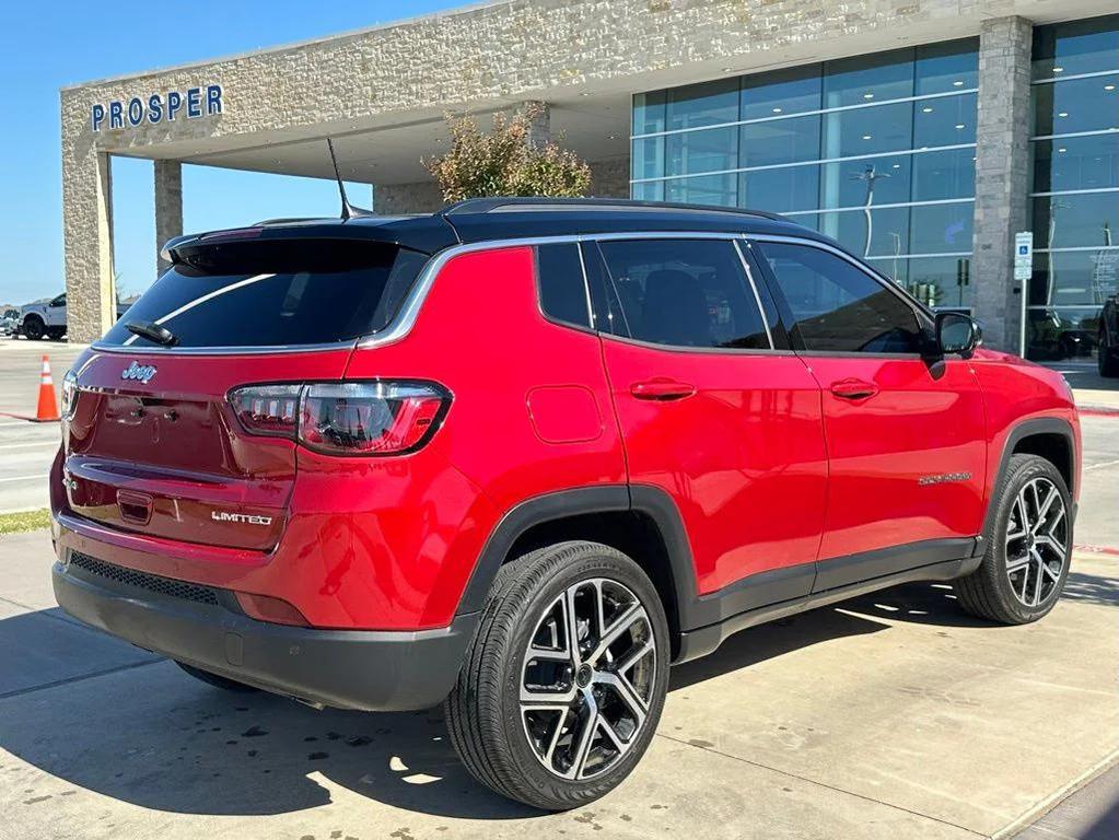 used 2025 Jeep Compass car, priced at $26,995