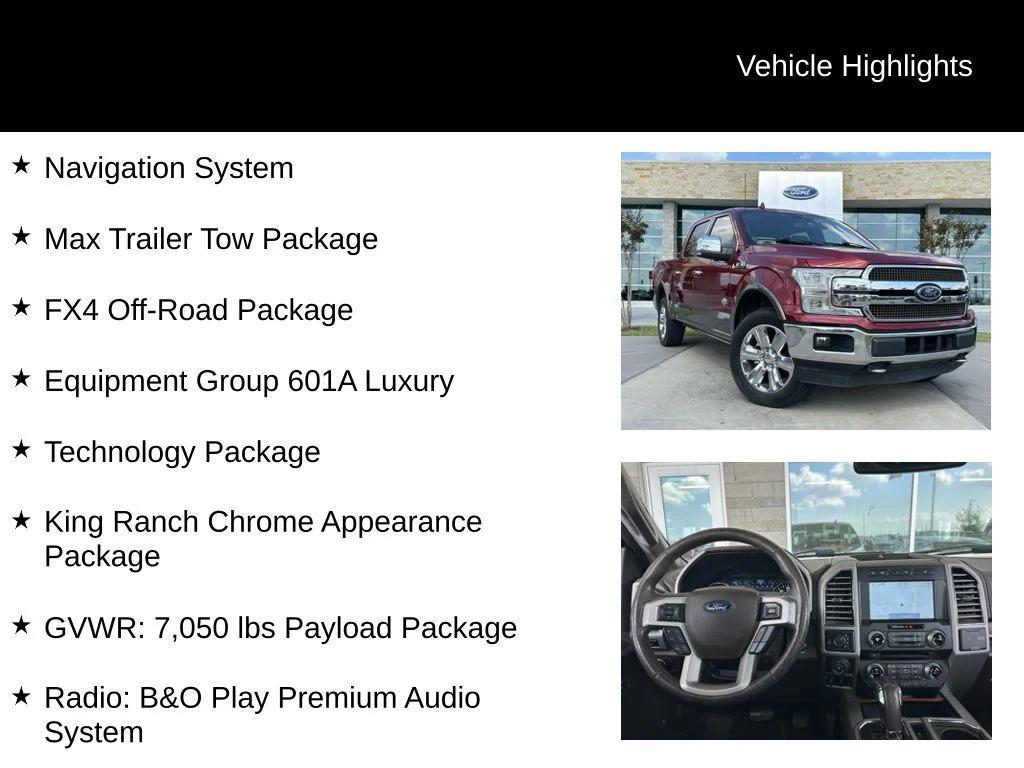 used 2018 Ford F-150 car, priced at $31,995