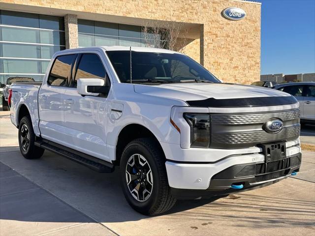 used 2023 Ford F-150 Lightning car, priced at $43,000