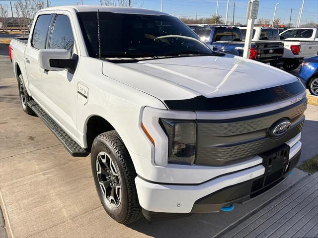 used 2023 Ford F-150 Lightning car, priced at $43,000