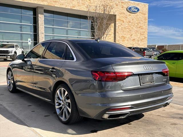 used 2020 Audi A4 car, priced at $23,750