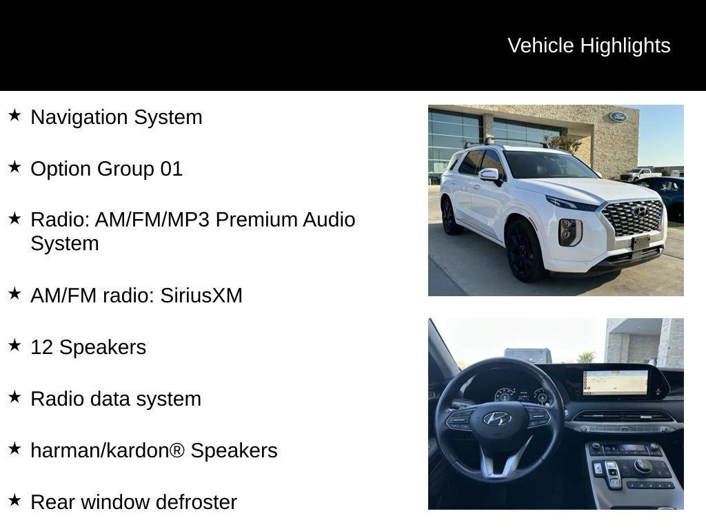 used 2021 Hyundai Palisade car, priced at $24,995