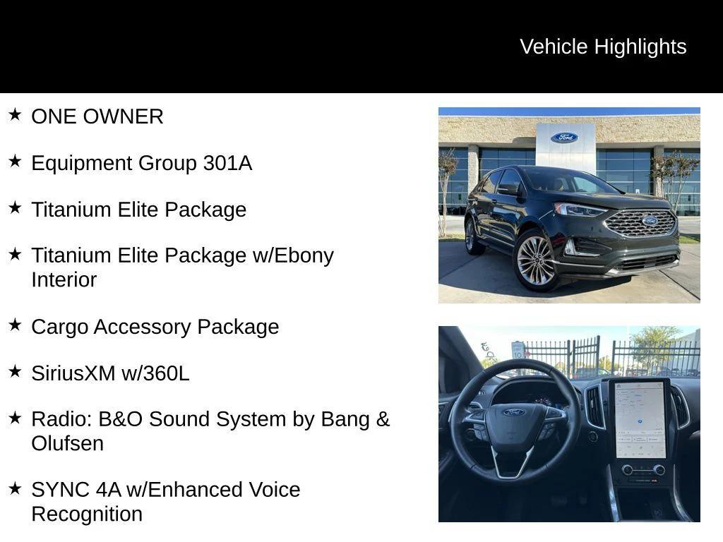 used 2023 Ford Edge car, priced at $28,500