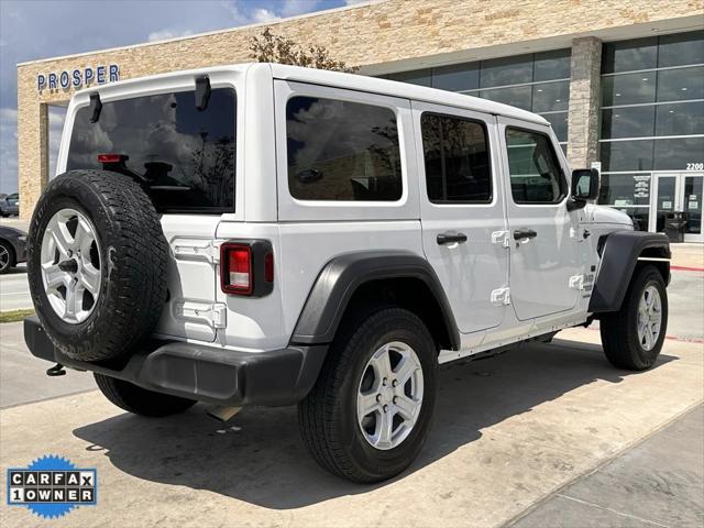 used 2020 Jeep Wrangler Unlimited car, priced at $28,500