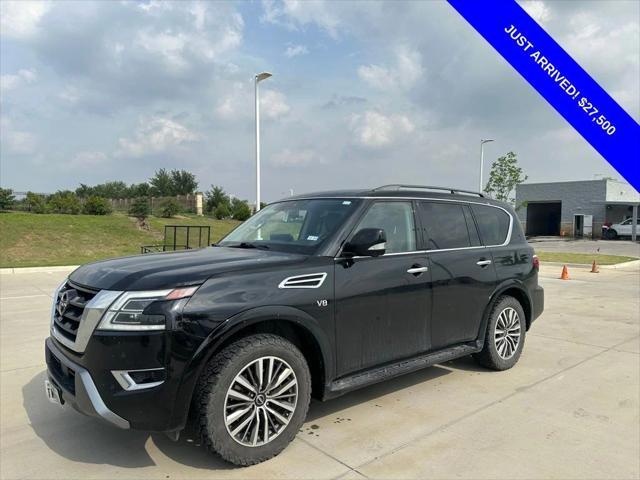 used 2021 Nissan Armada car, priced at $27,500