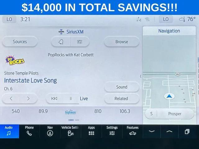 new 2025 Ford F-150 car, priced at $59,445