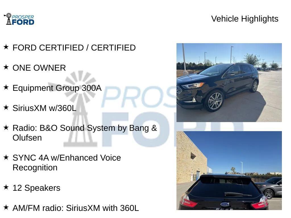 used 2022 Ford Edge car, priced at $27,995