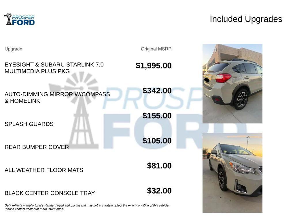 used 2017 Subaru Crosstrek car, priced at $14,995