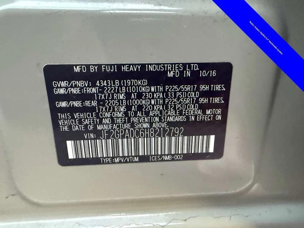 used 2017 Subaru Crosstrek car, priced at $14,995