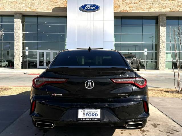 used 2021 Acura TLX car, priced at $31,500