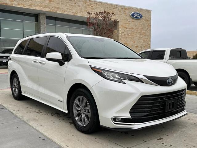 used 2021 Toyota Sienna car, priced at $33,990