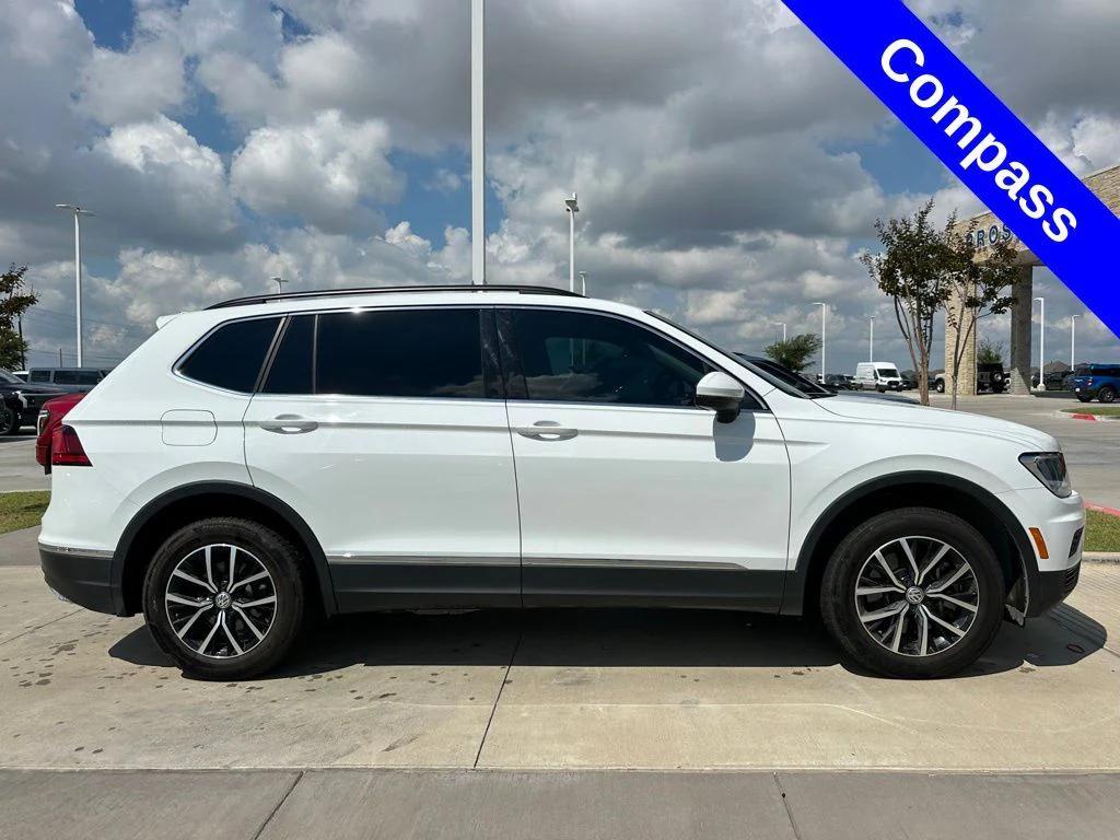 used 2021 Volkswagen Tiguan car, priced at $17,499