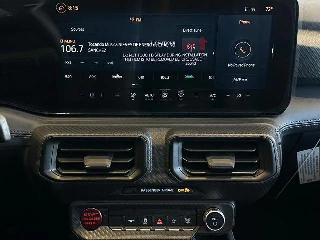 new 2025 Ford Mustang car, priced at $74,555
