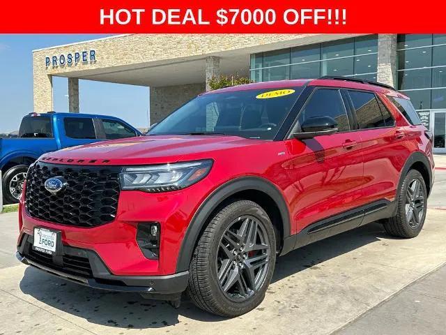 new 2025 Ford Explorer car, priced at $43,210