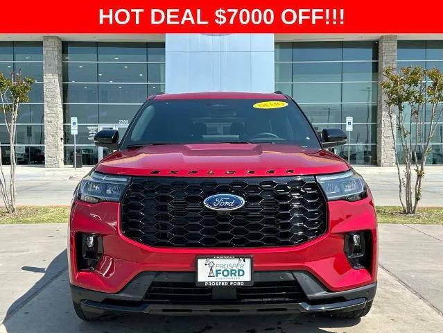 new 2025 Ford Explorer car, priced at $43,210