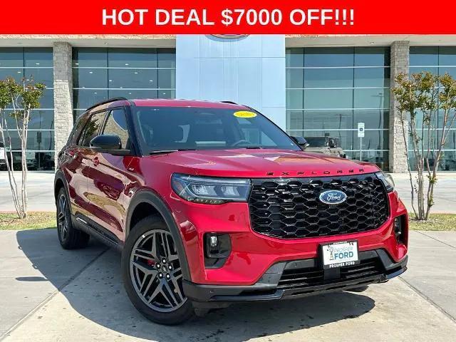 new 2025 Ford Explorer car, priced at $43,210