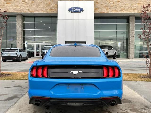 used 2022 Ford Mustang car, priced at $23,250