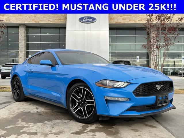 used 2022 Ford Mustang car, priced at $23,250