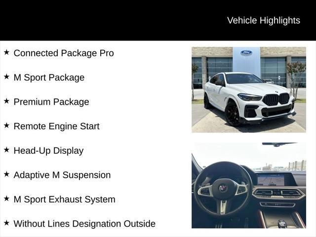 used 2022 BMW X6 car, priced at $56,450