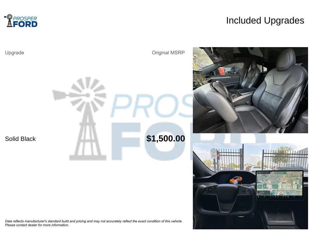 used 2021 Tesla Model S car, priced at $51,900