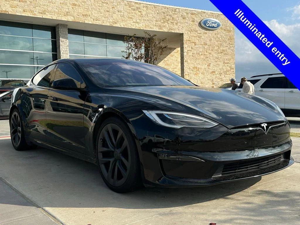 used 2021 Tesla Model S car, priced at $51,900