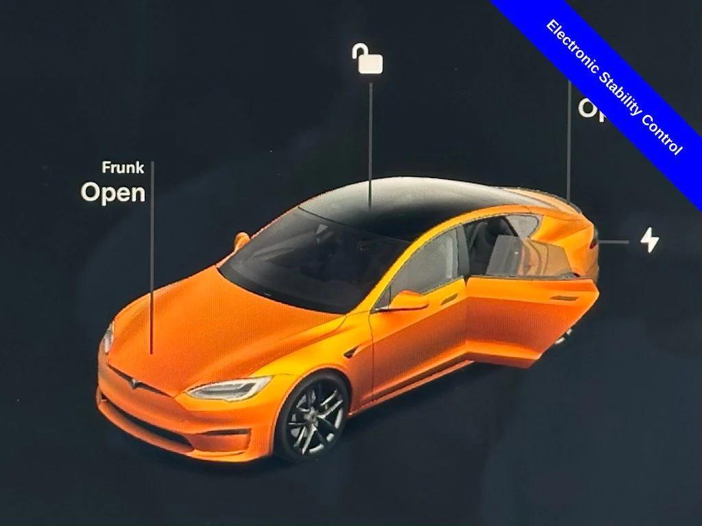 used 2021 Tesla Model S car, priced at $51,900