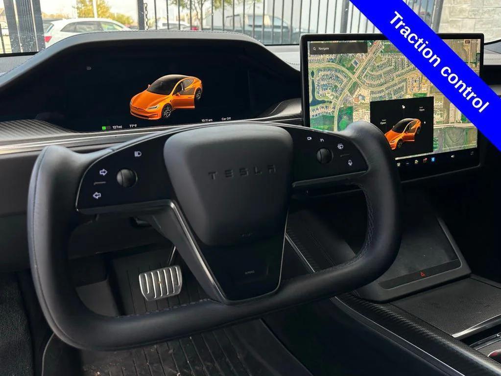 used 2021 Tesla Model S car, priced at $51,900