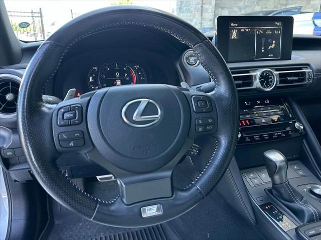used 2021 Lexus IS 350 car, priced at $37,445