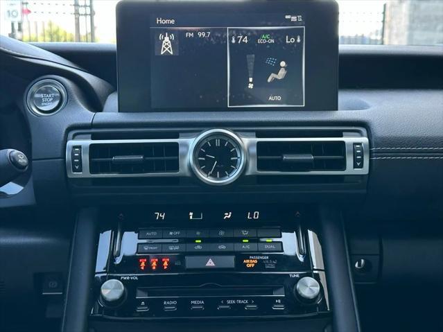 used 2021 Lexus IS 350 car, priced at $37,445
