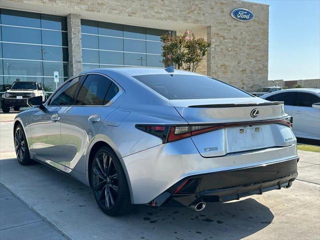 used 2021 Lexus IS 350 car, priced at $37,445