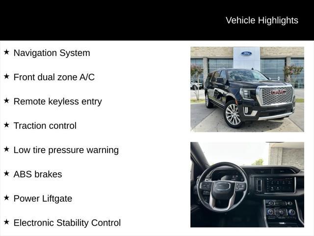 used 2023 GMC Yukon XL car, priced at $59,500