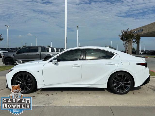used 2024 Lexus IS 350 car, priced at $45,500