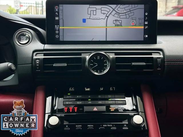 used 2024 Lexus IS 350 car, priced at $45,500