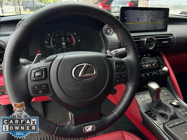 used 2024 Lexus IS 350 car, priced at $45,500