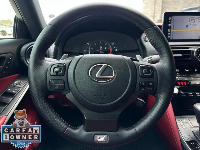 used 2024 Lexus IS 350 car, priced at $45,500