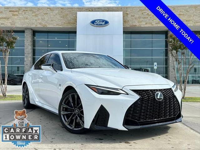 used 2024 Lexus IS 350 car, priced at $45,500