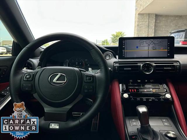 used 2024 Lexus IS 350 car, priced at $45,500