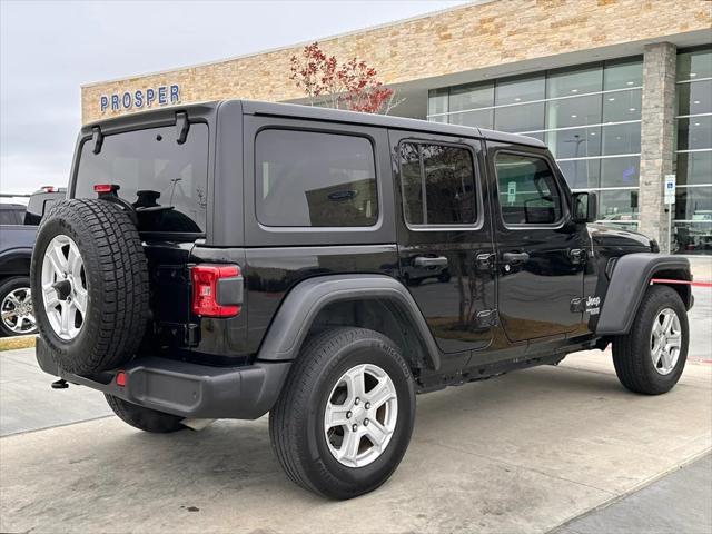 used 2021 Jeep Wrangler Unlimited car, priced at $29,500